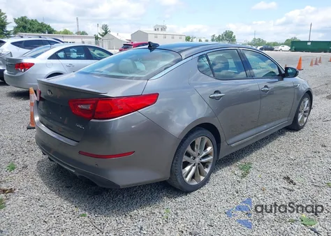 2015 Kia Optima Sxl Turbo z USA, uszkodzony, nr VIN 5XXGR4A66FG424451